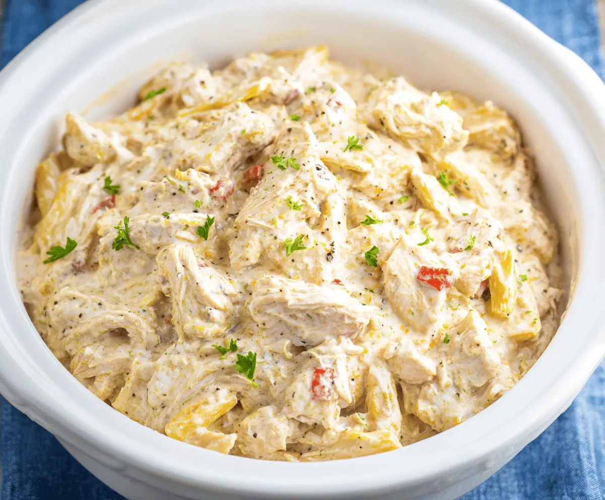 Easy Crock Pot Creamy Ranch Chicken Recipe
