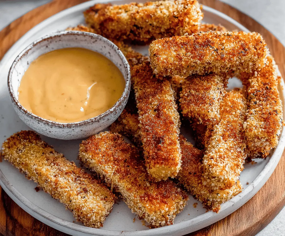 Crispy Baked Tofu Sticks Recipe